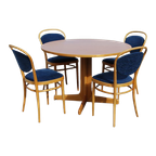 Thonet Ronde Tafel Met 4 Stoelen thumbnail 1