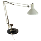 Hala Zeist - Architectenlamp - Wandlamp - Busquet - Gebroken Wit - 60'S thumbnail 1