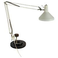 Hala Zeist - Architectenlamp - Wandlamp - Busquet - Gebroken Wit - 60'S