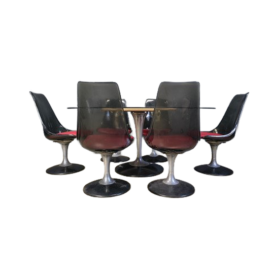 Space Age Dining Set By Chromcraft, 1970s 1