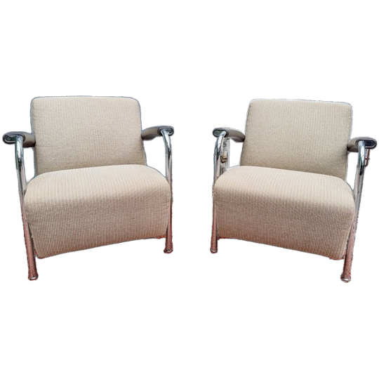 Twee Leolux Scylla Fauteuils – Tijdloze Designklassieker 1