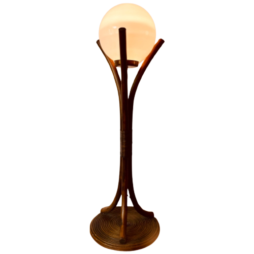 Zeldzaame Rotan Maanlamp