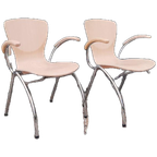 4 / 6x Bingo Eetkamerstoel Vlinderstoel Retro Design Stoelen thumbnail 1