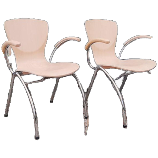 4 / 6x Bingo Eetkamerstoel Vlinderstoel Retro Design Stoelen 1