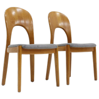 Vintage Deense Eetkamerstoelen Van Niels Koefoed Voor Koefoeds Hornslet, Set Van 2