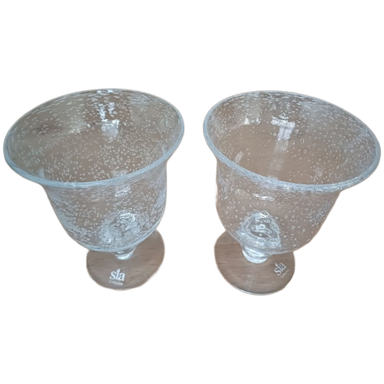 Sia Home Fashion - 2 Bubbelglas Vazen 1