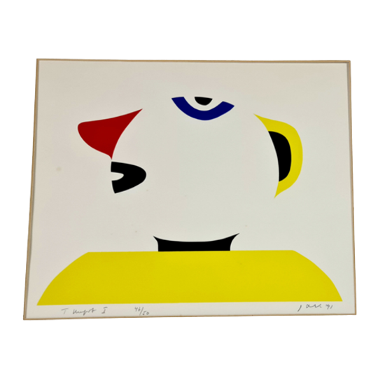 Jan Snoeck - Theepot 1 - Grafiek - Zeefdruk - 1991 1