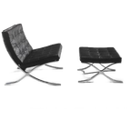 Barcelona Chair + Ottoman thumbnail 1