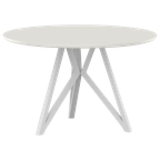 Studio Henk Eettafel 110 Rond Fenix Wit Butterfly | thumbnail 1