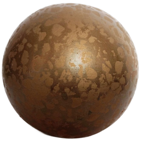 Terracotta Bol Met Goudglazuur, Decoratieve Kunst, Unicum 1