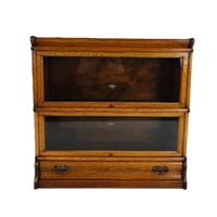 Antieke Mahonie Globe-Wernicke Boekenkast