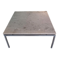 Vintage Koffietafel Travertine