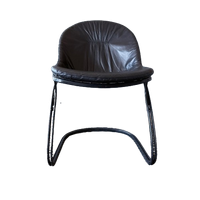 4X Pascale Dining Chairs By Gastone Rinaldi For Thema, 1970S