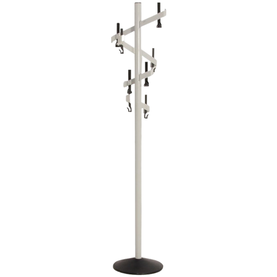 Lande Kapstok, Lichtgrijs, 193 Cm Hoog, 8 Haken 1