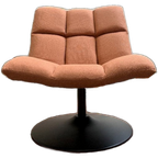 DUTCHBONE Fauteuil In Perzikoranje – Opnieuw Bekleed thumbnail 1