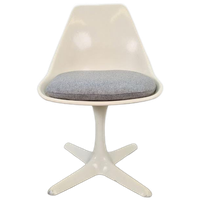 Vintage Tulip Dining Glasvezel Stoel Maurice Burke Arkana 60
