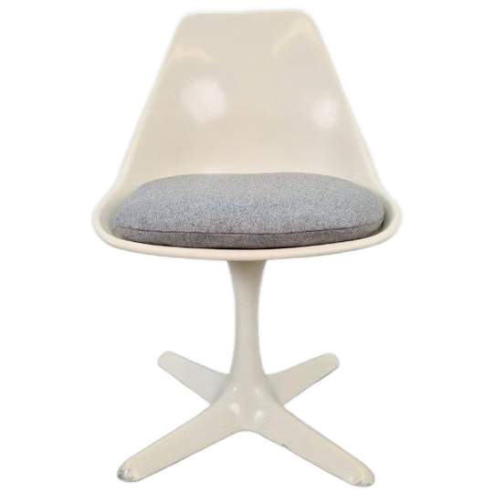 Vintage Tulip Dining Glasvezel Stoel Maurice Burke Arkana 60 1