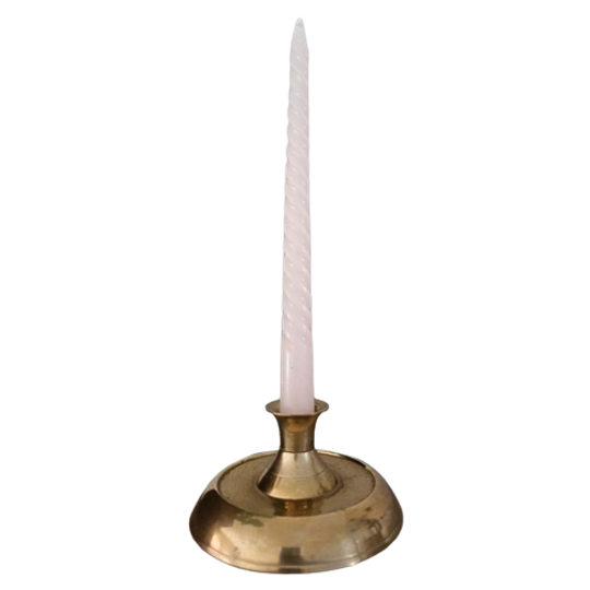 Vintage Messing Kandelaar | Kerst 1