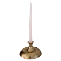 Vintage Messing Kandelaar | Kerst