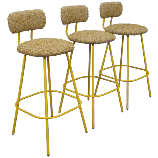 Set Of 3 Barstools Pi By Richard Hutten For Puik Design 1