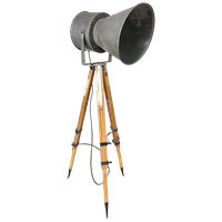 Industriële Lamp Op Statief