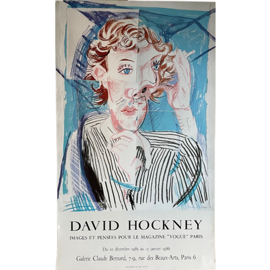 David Hockney, Images Et Pensées Pour Le Magazine "vogue" Paris 1