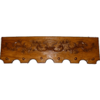 Handgesculpteerde Eiken Kapstok thumbnail 1