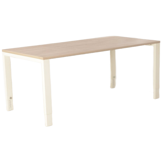 Aspa Bureau, Bladkleur Naar Keuze, 180 X 90 Cm, Hoogte Instelbaar Onderstel 1