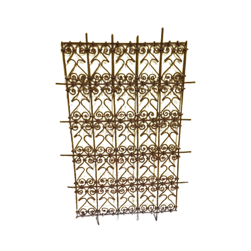 Noord Afrikaans Smeedijzeren Hekwerk 19E Eeuw