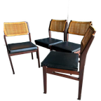Set/4 Vintage Top Form Stoelen, 1960, Skai Webbing thumbnail 1