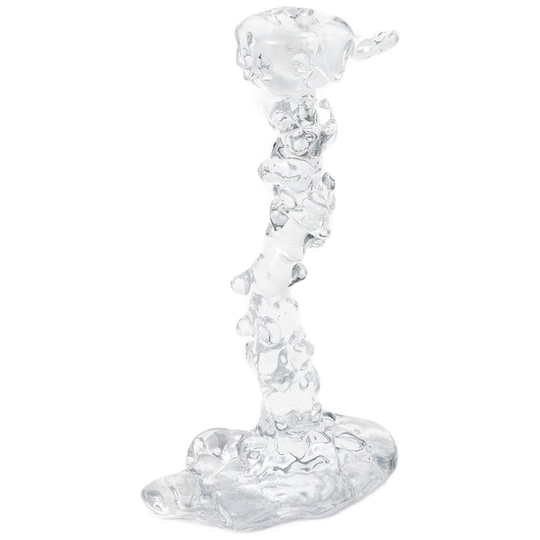 Polspotten | Glazen Drip Kandelaar - L 1