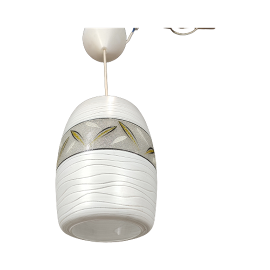 Vintage Glazen Hanglamp 1
