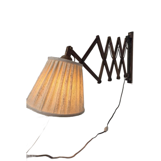 Vintage Harmonica Wandlamp 1