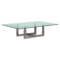 "Florian" Mid-Century Italiaanse Salontafel Coffee Table By Scarpa