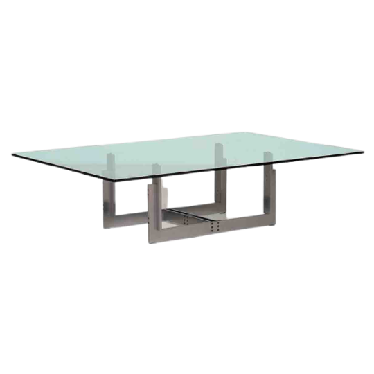 "florian" Mid-century Italiaanse Salontafel Coffee Table By Scarpa 1