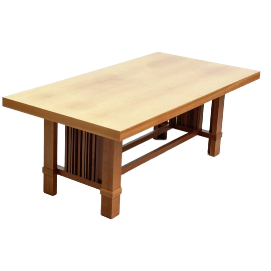 Cassina 608 Taliesin Grote Eettafel, Vergadertafel, Leestafel 250 Cm 1