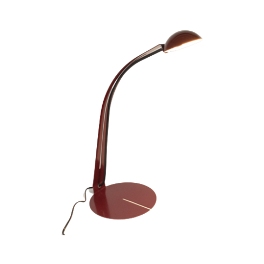 Herda Holland - Dutch Design - Model B1412 - Halogeen - Bordeaux - 80's 1