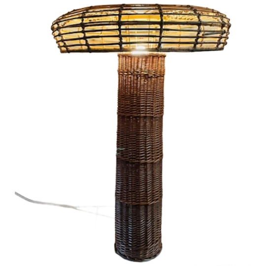Rotan Vloerlamp 1