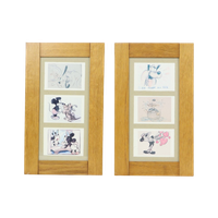 Ingelijste Disney Postkaarten Schetsen The Art Group Memorabilia