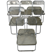 6x Plia Design Klapstoel – Giancarlo Piretti – Anonima Castelli