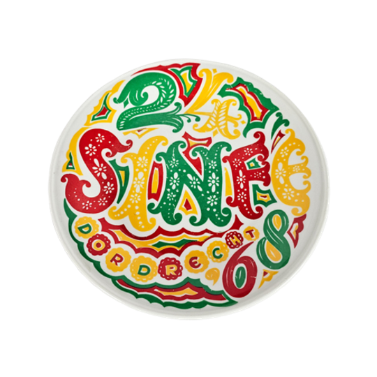 Sphinx - Sinfe - Herinneringsbord Sinterklaasfeest - Dordrecht - Keramiek - 1968 1