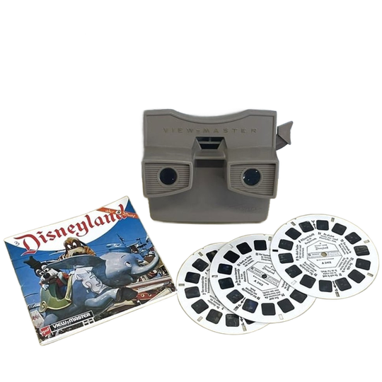 View-master & 3 Disney Schijfjes Vintage Retro Seventies 1