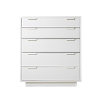 HKLIVING Houten Ladenkast Wit