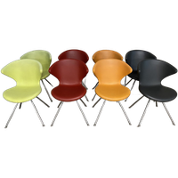 Tonon Stoelen (8x). Design Martin Ballendat. Mix&match