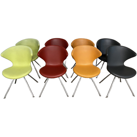Tonon Stoelen (8x). Design Martin Ballendat. Mix&match 1