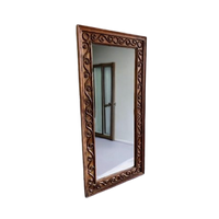 Vintage Houten Spiegel : 1M50 Hoog Of Breed
