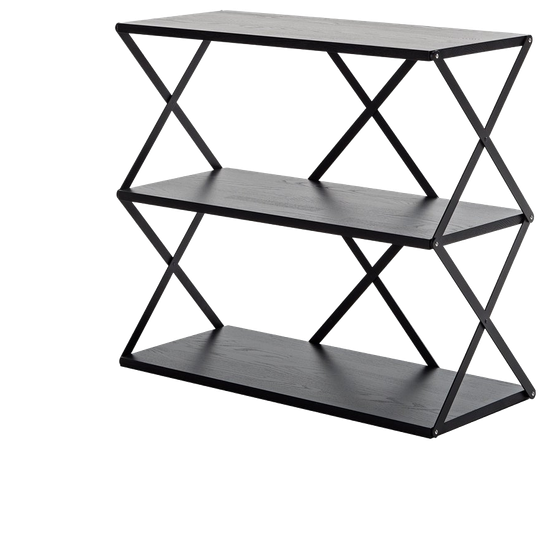 HEM | Liftplank 3 Planken Zwart (wandplank) 1
