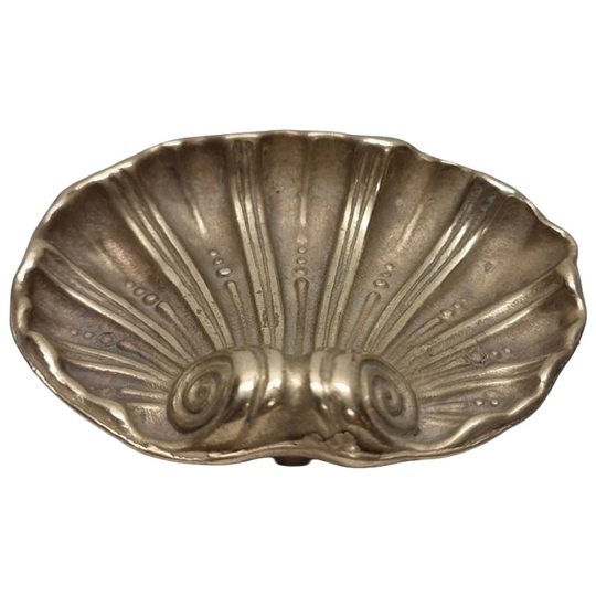 Mid Century Messing Schelpen Schaaltje 1