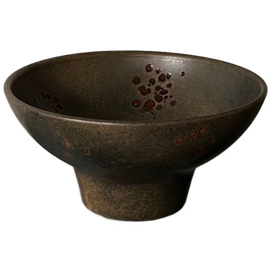 Vintage Ceramic Pedestal Bowl 1
