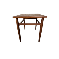 Vintage Bijzettafel – Teak – O.m.f.